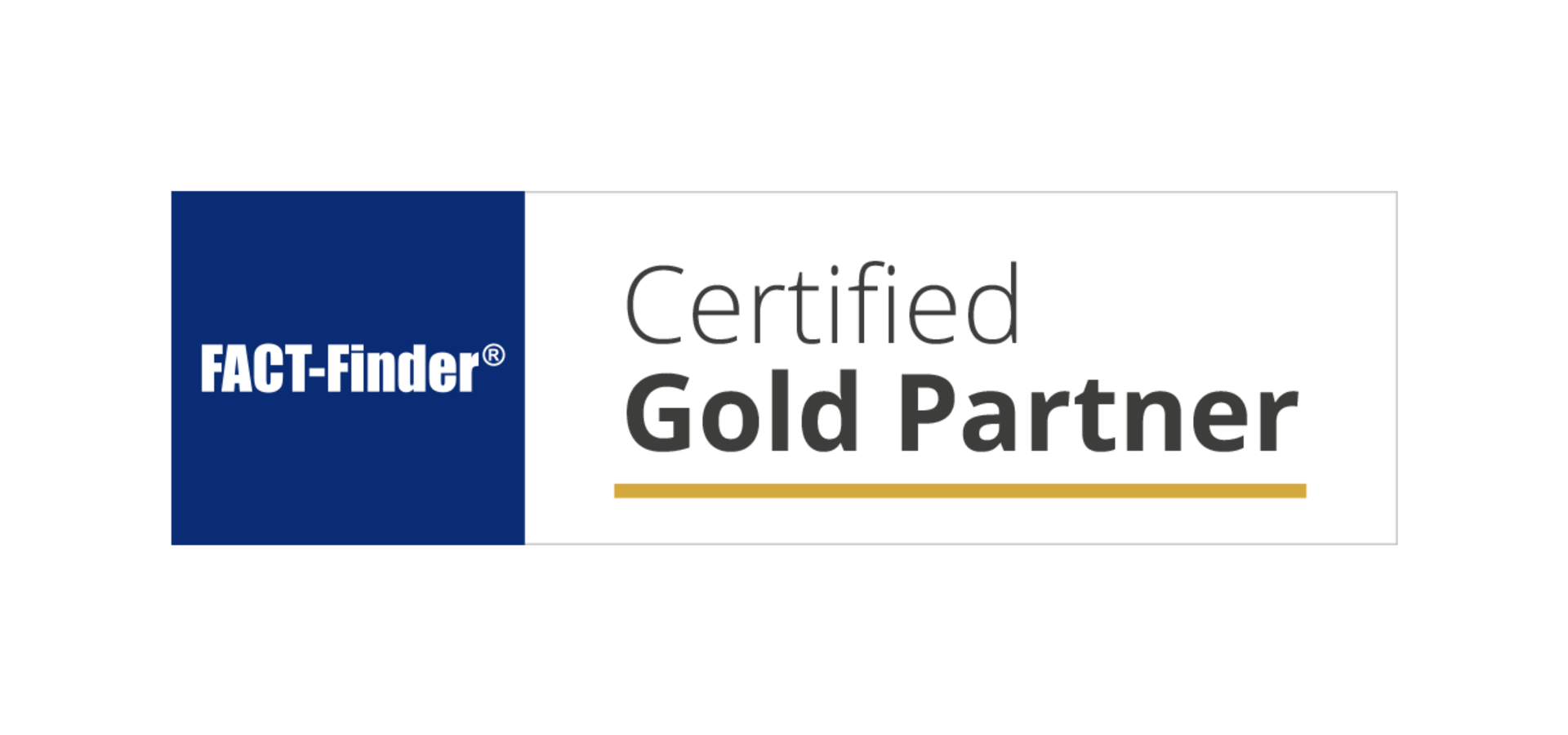FACT-Finder Certified Gold Partner