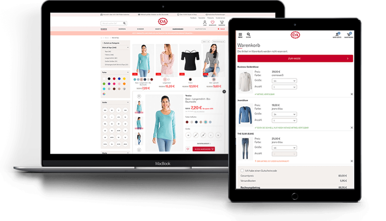 C&A Online-Shop
